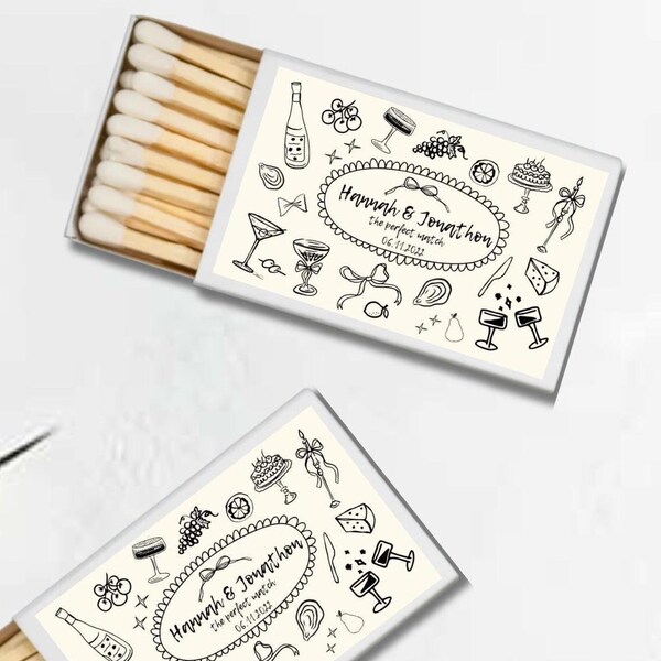 Custom Matchboxes - Etsy