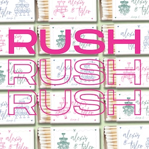 RUSH Production Fee, Made to Order Listings