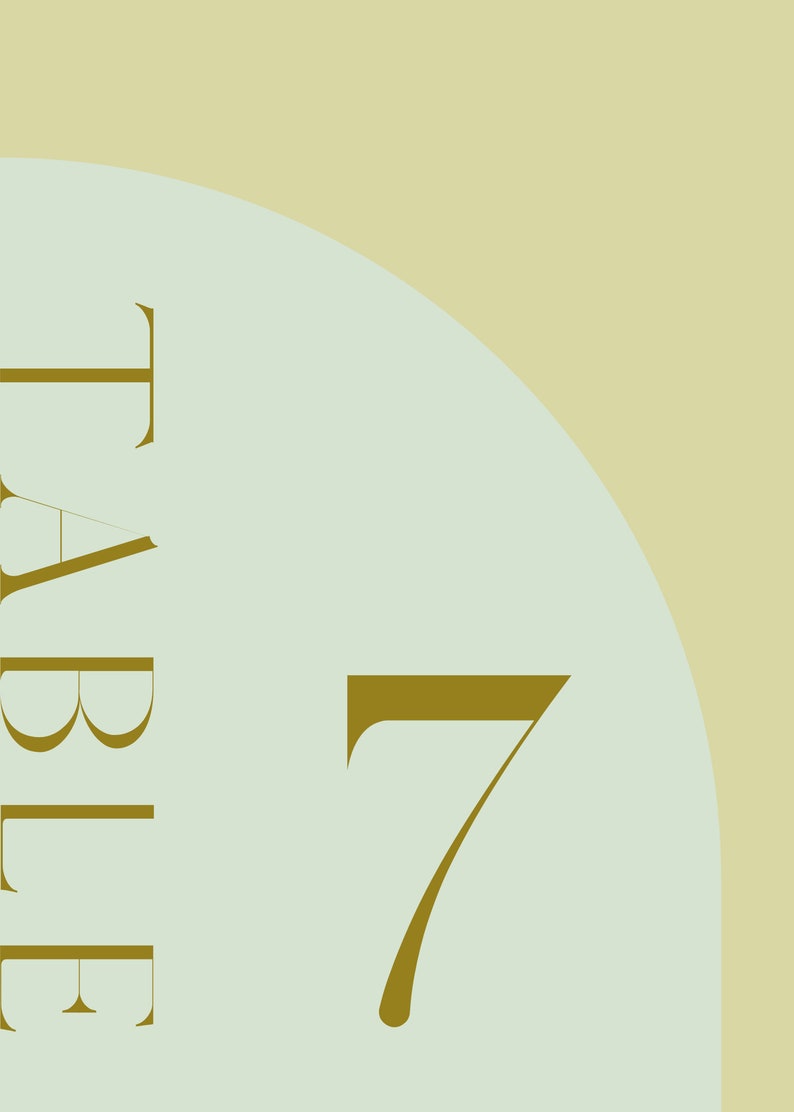 Customizable Wedding Table Numbers Custom Table Numbers Art Etsy