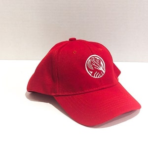 Velcro Red Hat: Original Agony Art Embroidery, Expressing Suffering and Soul