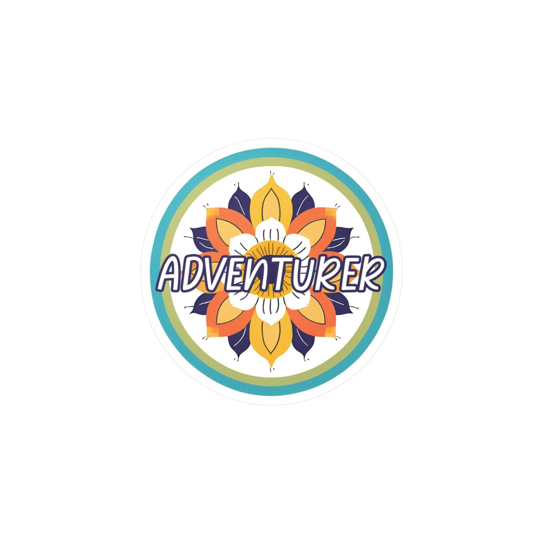 Adventurer Vinyl Decal | Adventure Sticker, Travel Decor, Gift for ...