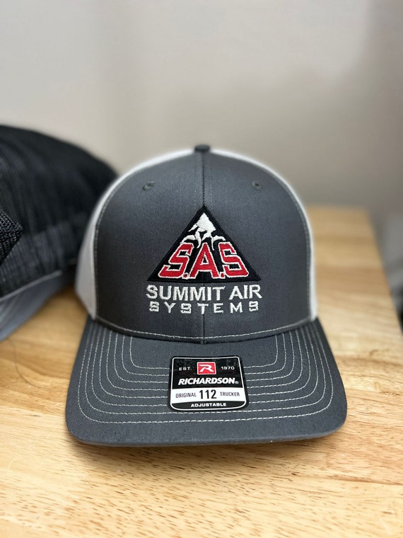Richardson 112 Logo Hat, Custom Logo Trucker Hat, Custom Embroidered Cap, Personalized Business Hat, Bulk Logo Hat, Branded Hat, Branding