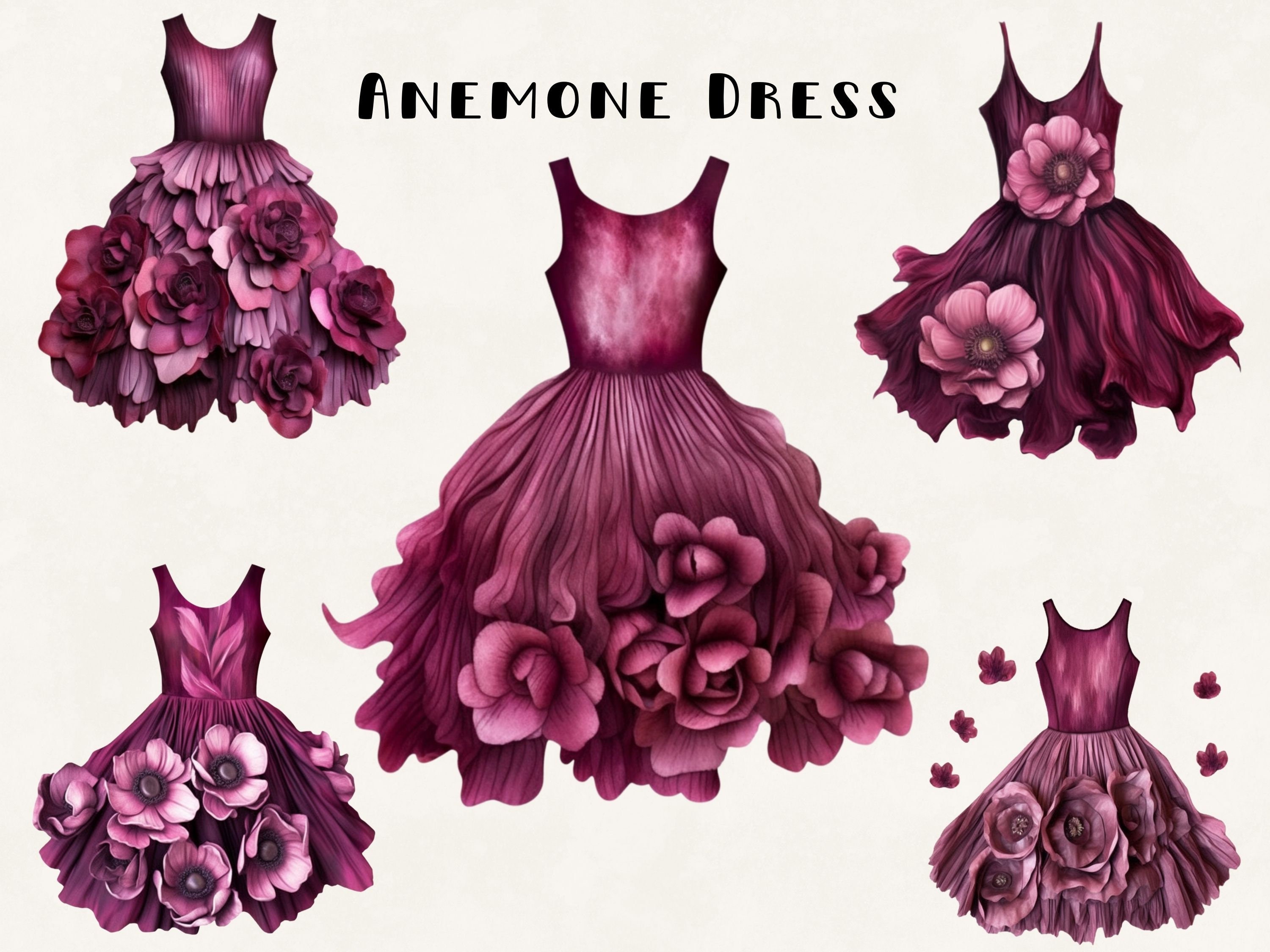 ワンピース Anemone dress SIWEM（シウム）の「ANEMONE DRESS（ワンピース）」 - WEAR
