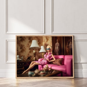 Doll Art Print: Eclectic Home Decor (Digital Download)