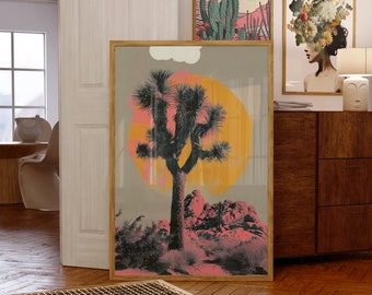 Joshua Tree National Park Art Print: Southwest Decor (Digital Download Art)