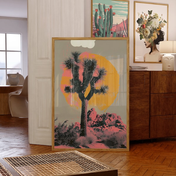 Stampa artistica del Parco nazionale di Joshua Tree: Southwest Decor (download digitale di immagini artistiche)