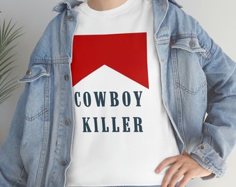 Cowboy Killer Unisex T-shirt van zwaar katoen met grafische print