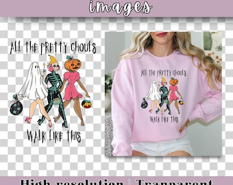 Cute Halloween PNG image (halloween , fall season, png image transparent background, Halloween sublimation,Print on demand images,digital