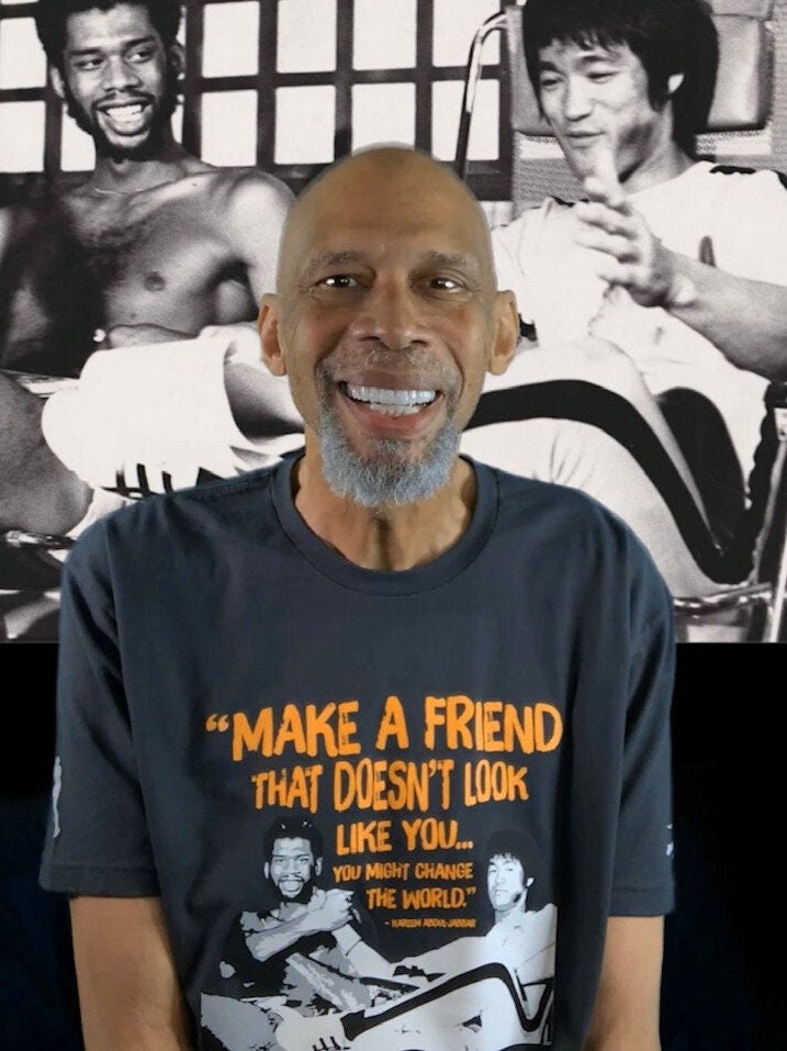 Kareem Abdul-jabbar Kareem Vs Bruce Shirt - Shibtee Clothing