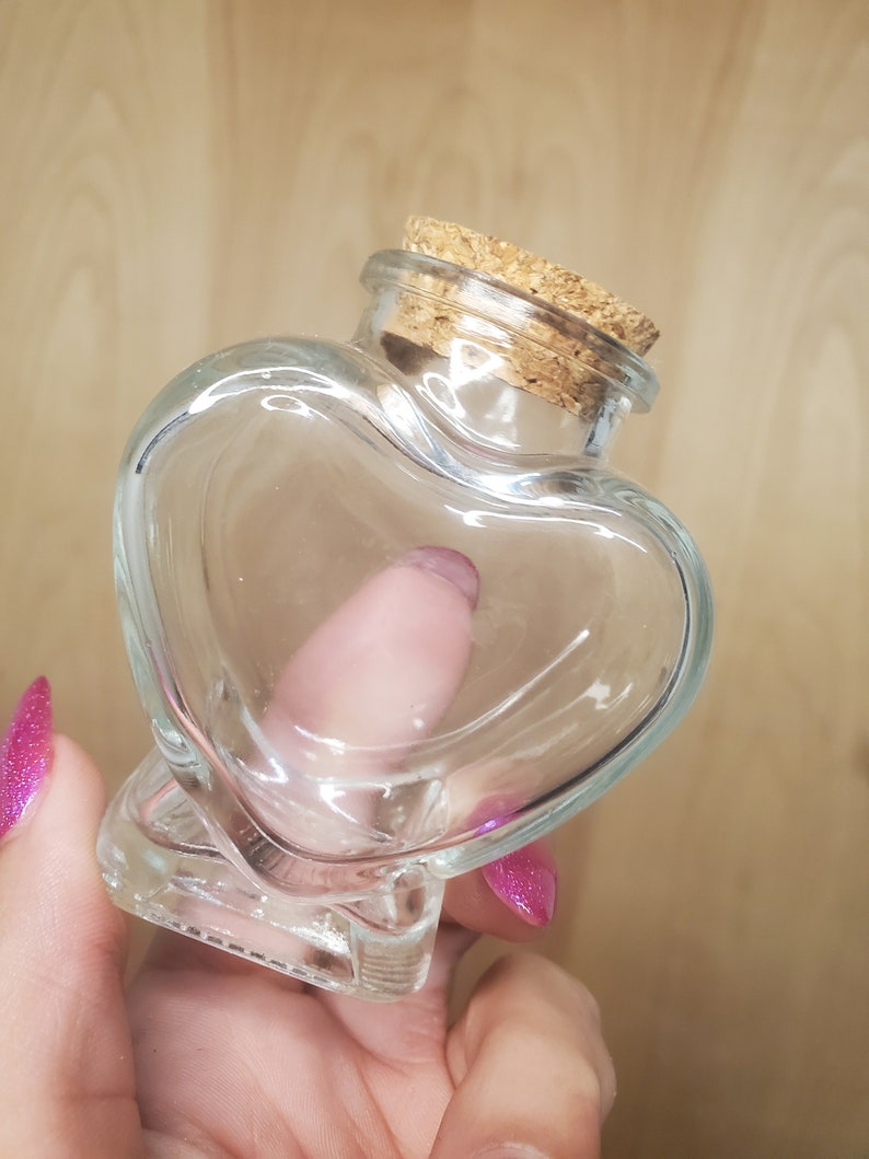 Heart Shaped Jar Etsy