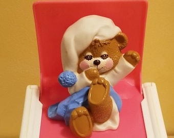 1987 Vintage Fisher Price Teddy Beddy Bear Toy