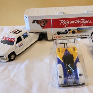 Exxon Racing Mart 1996 Exxon Race Team Support Vehicle Set - Etsy