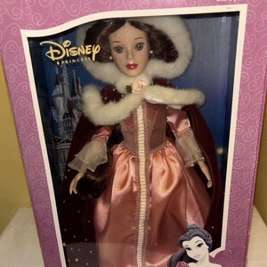 2002 Disney Princess Avon Exclusive Belle Porcelain Keepsake Doll