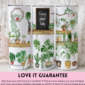 Plant Lady Tumbler, Gift For Plant Lady, Planthaholic Tumbler Gift, Plant Lover Gift, Plant Lady Tumbler, Crazy Plant Lady, Loves Plants