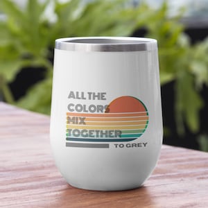 Portable DMB Wine Tumbler | Perfect Dave Matthews Fan Gift | DMB Gift | DMB Wine Tumbler | Dave Matthews Grey Street