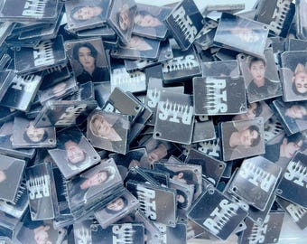 2 cm and 5cm BT Headshot Photos Acrylic Pendants