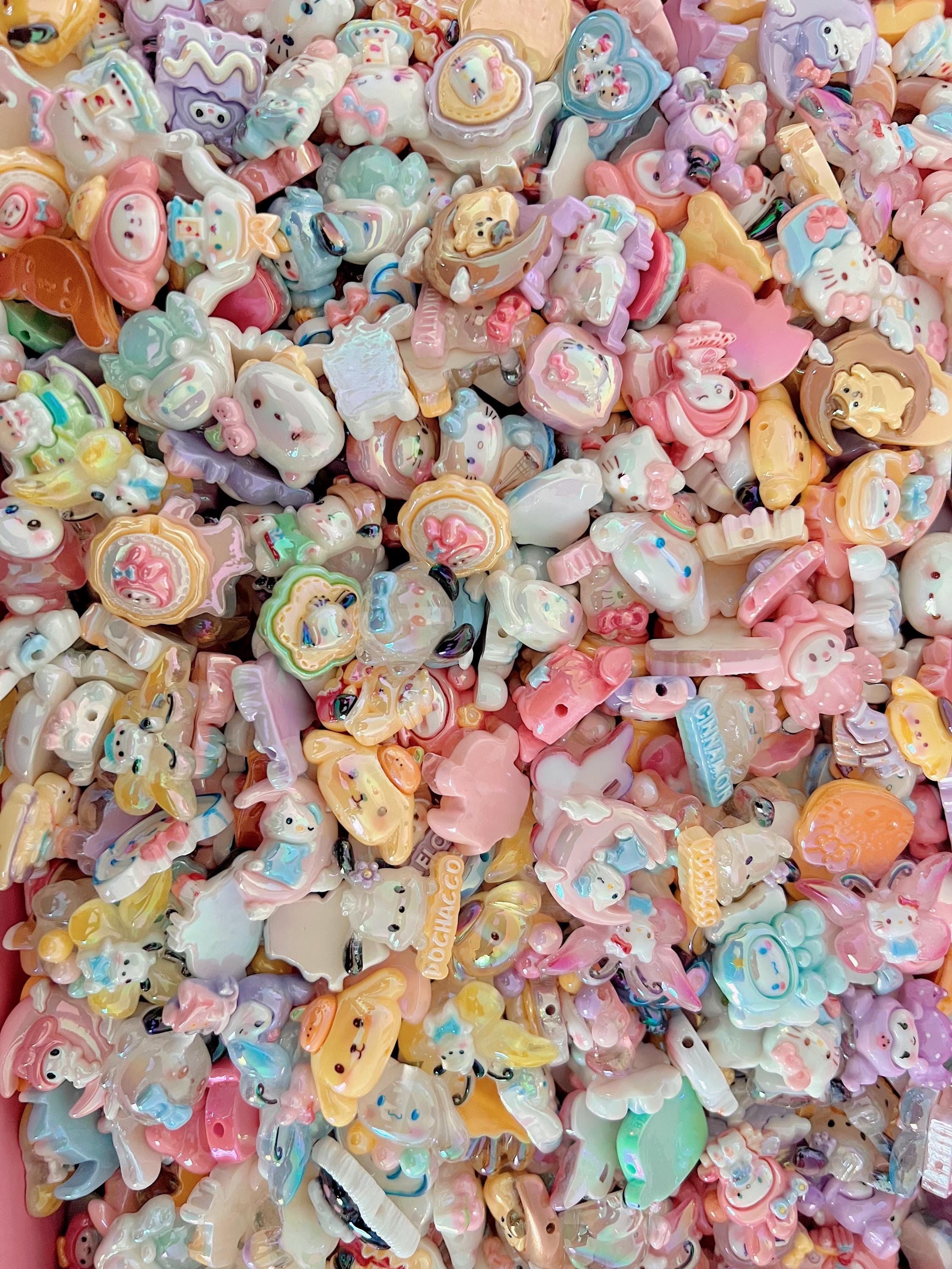 Mixed San Character Charm Beads