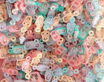 2 cm and 4cm BT Boba Acrylic Pendants