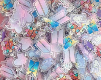 2 cm BT Cute Mix Acrylic Pendants