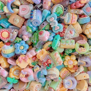 Mixed Shape Charm Beads