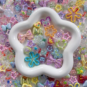 Mixed Shape Hand Painted Beads