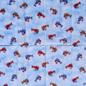Vintage © 2003 Airplane Fabric D#KIDZ—C6013.