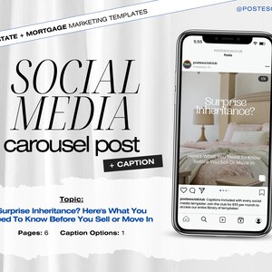 Social Media Post: Surprise Inheritance? Here&#39;s What You Need To Know Before You Sell Or Move In | REAL ESTATE and MORTGAGE Marketing