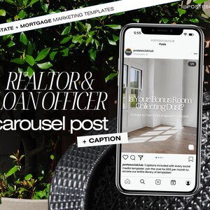 Social Media Post: Is Your Bonus Room Collecting Dust? 5 Ways To Turn It Into A Space You&#39;ll Love! | REAL ESTATE and MORTGAGE Marketing