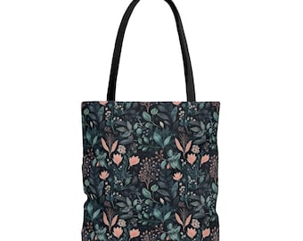 Torba Tote Flowers, Wildflower Cute Tote Bag, Botaniczna Torba Tote Floral, Estetyczna Torba Damska, Kwiatowa Torba Tote, Torba Miłośnika Kwiatów