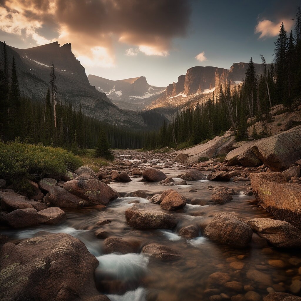 Printable Rocky Mountain National Park, Colorado - Etsy