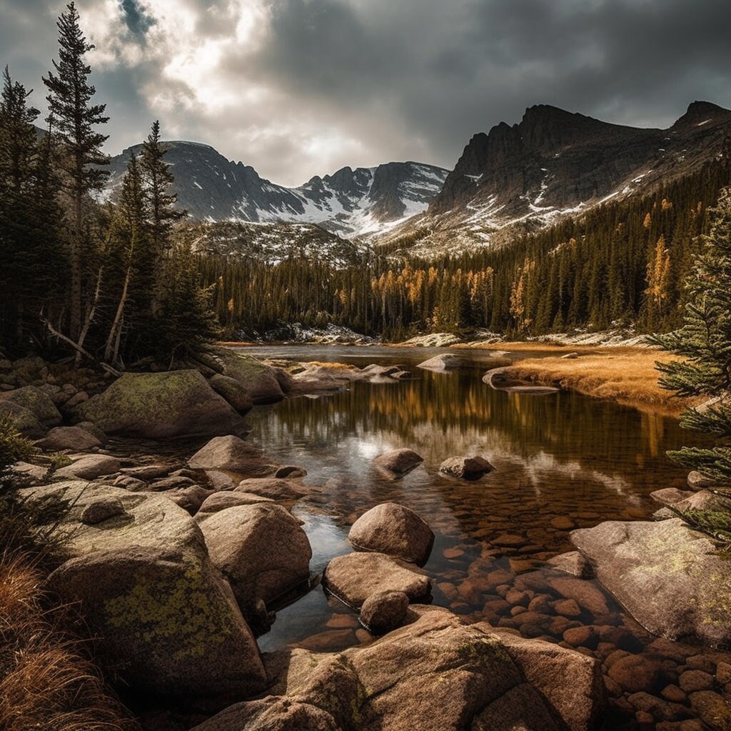 Printable Rocky Mountain National Park, Colorado - Etsy