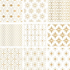 9 Moroccan Pattern Arabic SVG OMTech Glowforge/Cricut Silhouette | Laser Cut File Oriental arabic patterns.Interior Partition Panels