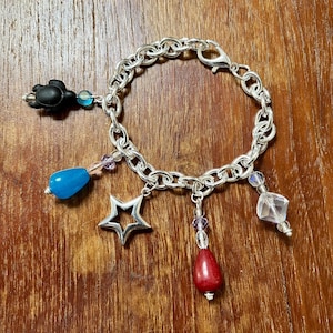Sterling Silver Alchemy Of Souls Charm Bracelet OOAK Kdrama