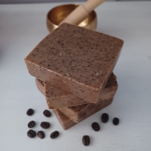Coffee Bean Soap Coffee & Goat Milk Soap Coffee Bean Strong Scented Coffee Bean Soap Coffee Soap Handmade Coffee Soap Organic Coffee Soap