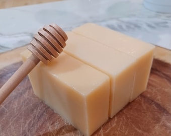 Shea Honey Oatmeal Soap Shea Butter Soaps Plant Based Soaps Organic Creamy Shea Butter & Oatmeal Soaps Vegan Soaps Handmade Shea Butter Soap