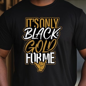 Alpha Phi Alpha T-Shirt: Black & Gold, 1906 Frat Shirt