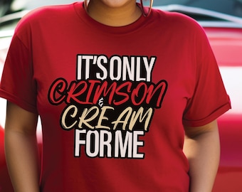 Delta soror Shirt:, DST shirts, Crimson & Cream Sorority Tee