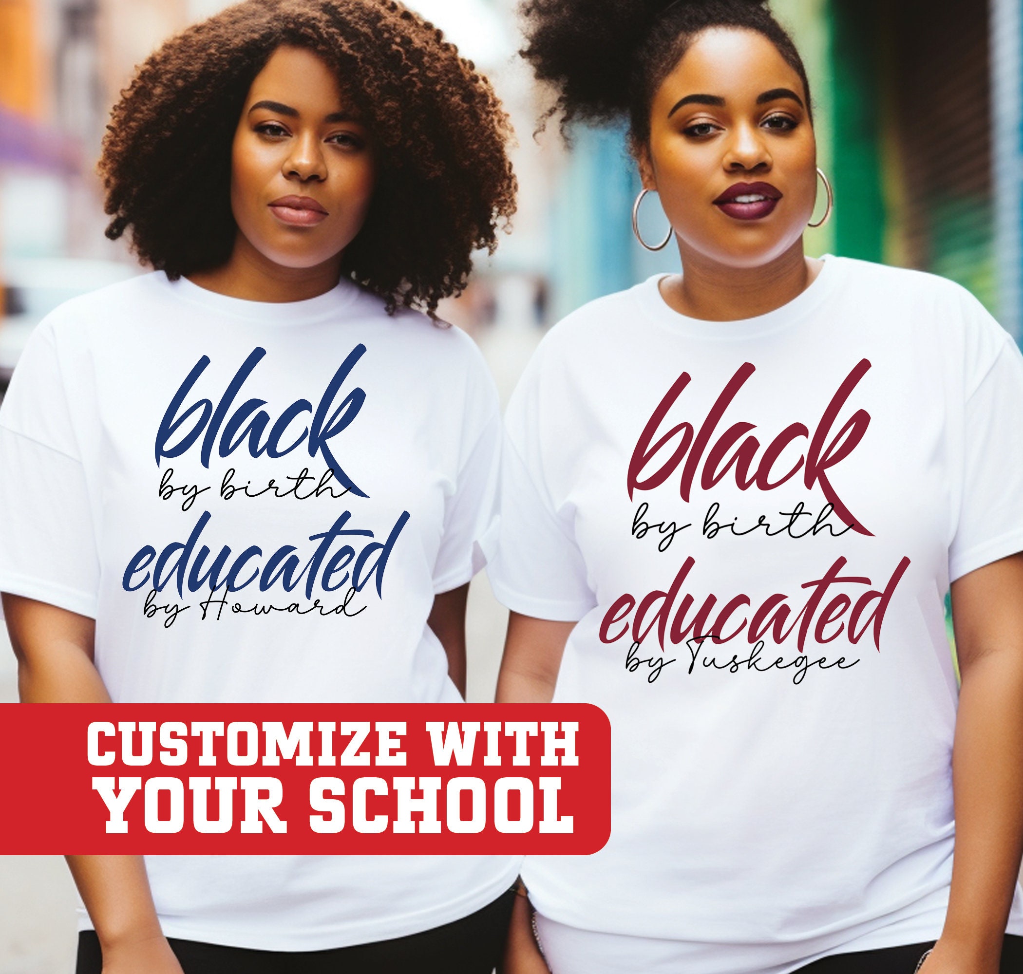 HBCU Pride Shirt, Custom HBCU School Shirt, HBCU Apparel, Black and Educated Shirt, Historically Black University, College Shirt, Grad gift