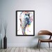 Elephant PRINTABLE WALL ART Abstract Colorful Art Instant Download ...