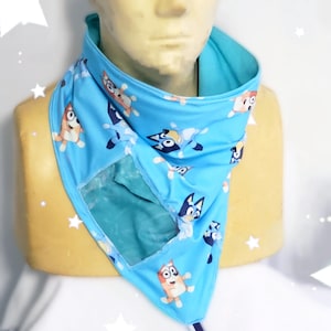 Bandana con clip para chupete personalizada