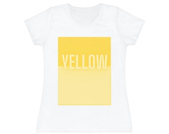 Women's T-Shirt with Yellow Flavor