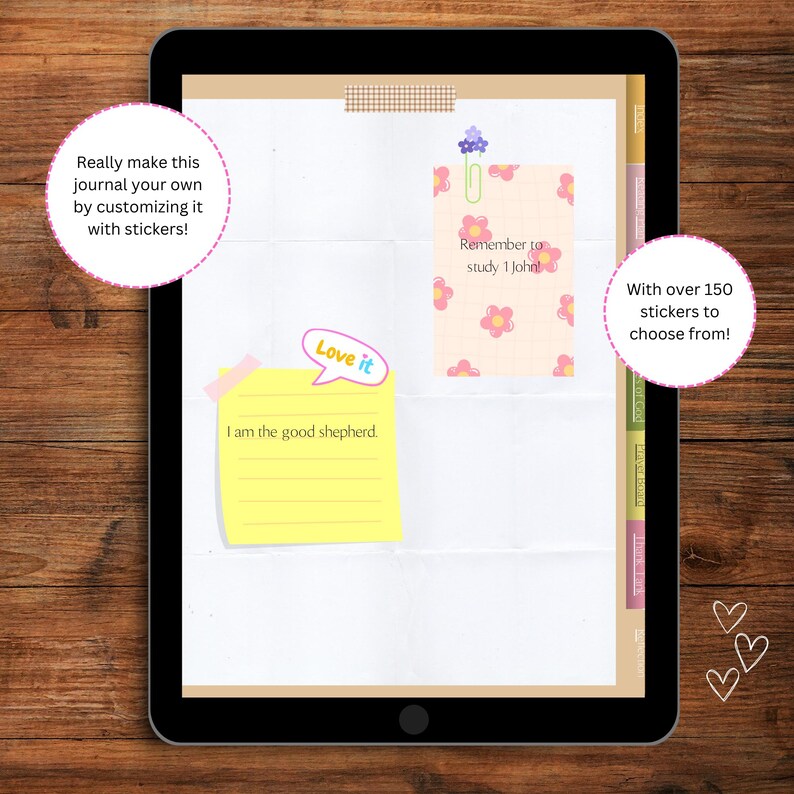 Digital Bible Study Journal: Hyperlinked, Christian Journal (Instant Download) image 9
