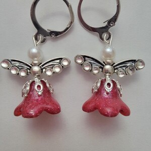 Angel Earrings Rood
