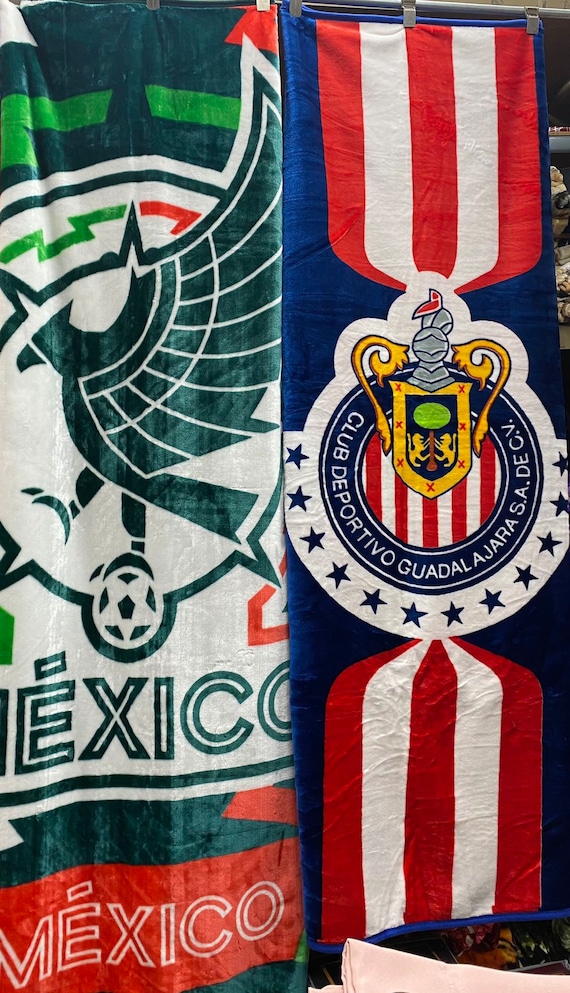 Chivas Guadalajara Soccer Team Beach Towel