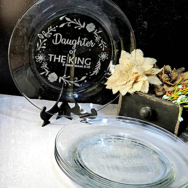 Engraved Dinner Plates Etsy