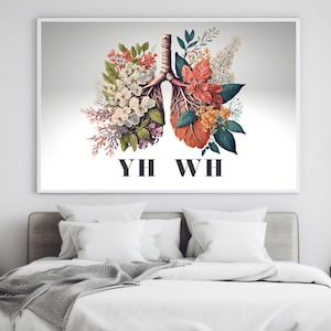 YHWH Wall Art, Christian Wall Art, Printable Wall Art, YAHWEH Print Download, Christian Gallery Wall Art, Faith Journey, Breath of Life,