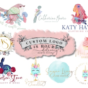 I Will Create Custom Logo Designs for your Business, Professional Logo Maker, Logo Creation, Logo Design, Custom For Business, Branding Kit,