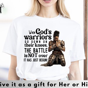 God's warriors on their knees win the battle svg, scripture svg, Bible Quote svg, Girl Quote svg, Cut Files for Cricut & Silhouette image 8