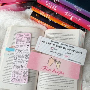 Boys of Tommen Bookmark | Binding 13 | Keeping 13 | Johnny Kavanagh | Joey Lynch | Reader | Romance Book Accessories | Gift Ideas