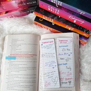 Boys of Tommen Bookmark | Binding 13 | Saving 6 | Johnny Kavanagh | Joey Lynch | Gibsie | Reader | Romance Book Accessories | Gift Ideas